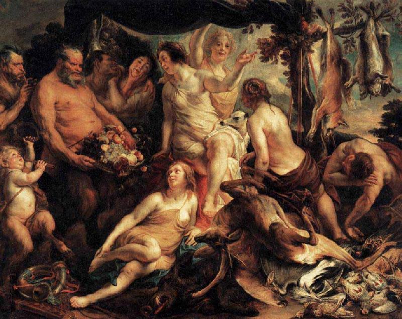 Jacob Jordaens The Rest of Diana oil painting image